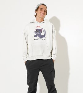 What To Say?  White Men Printed Hoodies For Mens Boys
