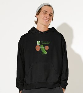 Resolution,  Black Printed Hoodies For Mens On New Year Theme Best Gift For New Year