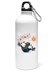 Bomb - Sipper bottle of illustration designs
