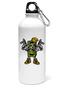 Cash star- Sipper bottle of illustration designs