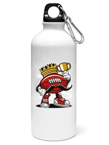 Rugby- Sipper bottle of illustration designs