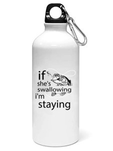 Swallowing- Sipper bottle of illustration designs