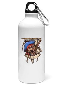 Skull pirates- Sipper bottle of illustration designs