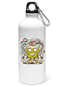 Coconut - Sipper bottle of illustration designs
