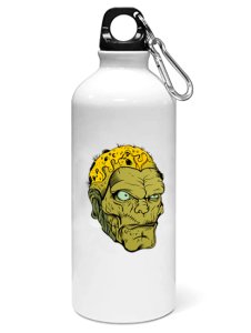 Yellow head ghost - Sipper bottle of illustration designs
