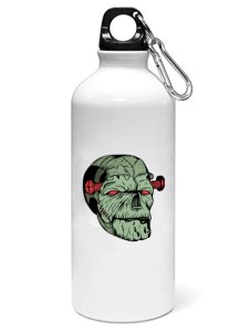 Green demon- Sipper bottle of illustration designs