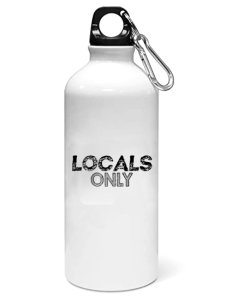 Locals - Sipper bottle of illustration designs