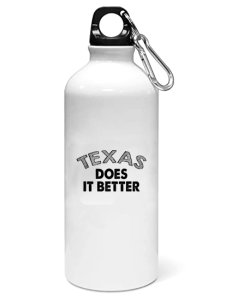 Texas- Sipper bottle of illustration designs