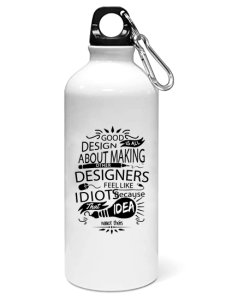 Good design- Sipper bottle of illustration designs