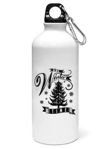 Its winter- Sipper bottle of illustration designs