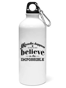 Miracles - Sipper bottle of illustration designs