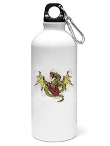 Dragon - Sipper bottle of illustration designs