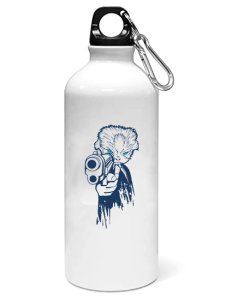 Angry puppy - Sipper bottle of illustration designs
