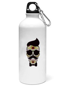 Desi skull - Sipper bottle of illustration designs
