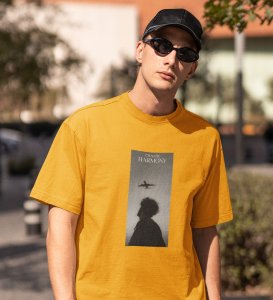 Riotous Peace, Urban Essentials: Elevate Everyday Style with Yellow Front Graphic Tee