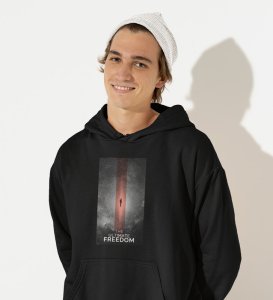 Epitome Freedom,Black Culture Catalyst: Front Graphic Hoodies for Men - Unleash Cool