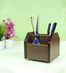 Wooden Pen Holder, For Pencil Scissior Holder, Best For Desk Use