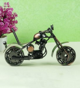 Best Unique Stainless Steel Cruiser Crafted Bike, Best For Gifting And Unique Showpiece
