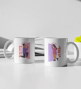 Will You Marry Me? Printed Coffee Mugs For Couples