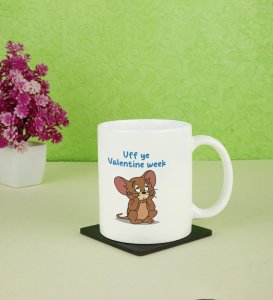 Oh No Valentine: Attractive Printed Coffee Mug