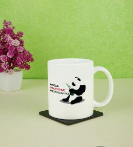 Alone Forever: Sublimation Printed Coffee Mug, Best Gift For Singles
