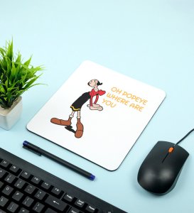 Someone's Searching: Printed Mouse Pad, Best Gift For Singles