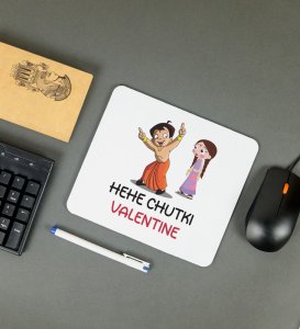 Happy Couples: Attractive Printed Mouse Pad, Best Gift For Singles
