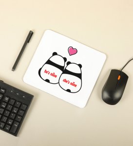Made For Each Other: Sublimation Printed Mouse Pad, Best Gift For Singles

