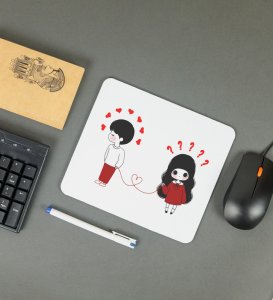 Deep Connection: Mouse Pad With Holding Hook, Best Gift For Singles