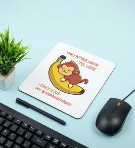 I Love Myself: Mouse Pad With Holding Hook, Best Gift For Singles