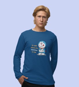 Michan's Lover: Printed (blue) Full Sleeve T-Shirt For Singles