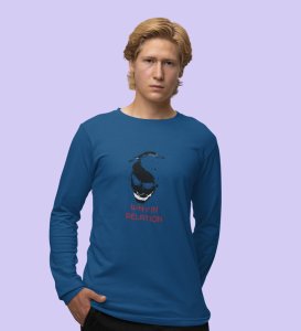 Don't Be Serious: (blue) Full Sleeve T-Shirt For Singles