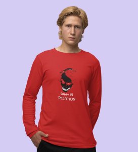 Don't Be Serious: (red) Full Sleeve T-Shirt For Singles