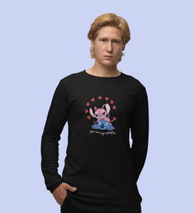 Love Drives You Crazy: (black) Full Sleeve T-Shirt For Singles