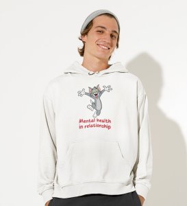 Tom Is Mad In Love: (white) Hoodies For Singles