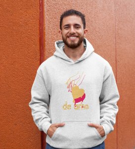 Te Amo: Sublimation Printed (white) Hoodies For Singles