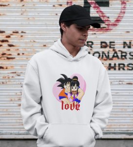 Love Is In Air: Amazing Printed (white) Hoodies For Singles