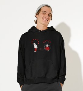 Deep Connection: (black) Hoodies For Singles