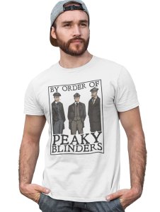 Peaky Blinders - White printed cotton t-shirt - Comfortable and Stylish Tshirt