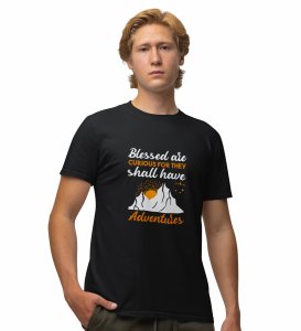 They shall have adventure Printed t-shirts - Clothes for travellers and riders -for mens - suitable for all kinds of Adventurous journey- best gifting item for friends and family.