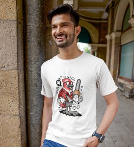 Illustration art - Printed Tees for men - super comfy - designed for fun and creative atmosphere around you - youth oriented design - 104